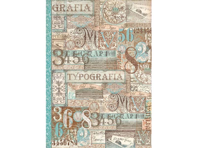 Štampani filc - Calligraphy