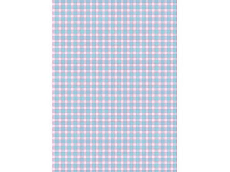 Štampani filc - Chequered Blue