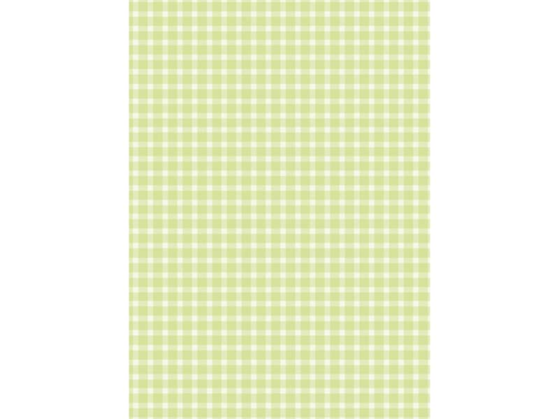 Štampani filc - Chequered Green