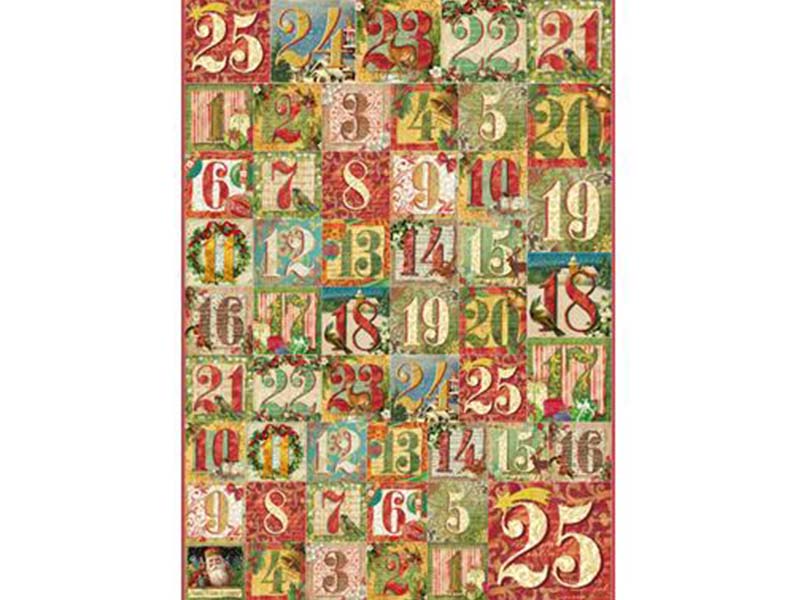 Štampani filc - Christmas numeri 