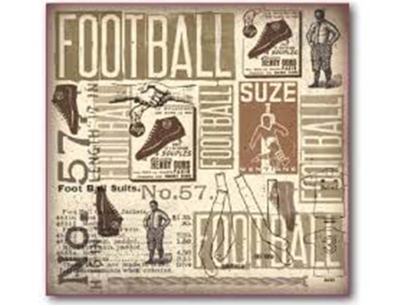 Štampani filc - Graffiti football