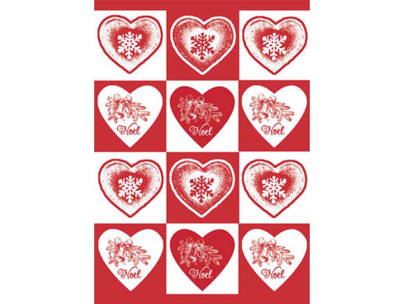 Štampani filc - Hearts