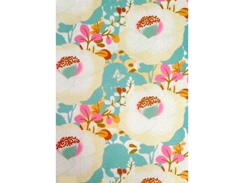 Štampani filc - Japanese flowers