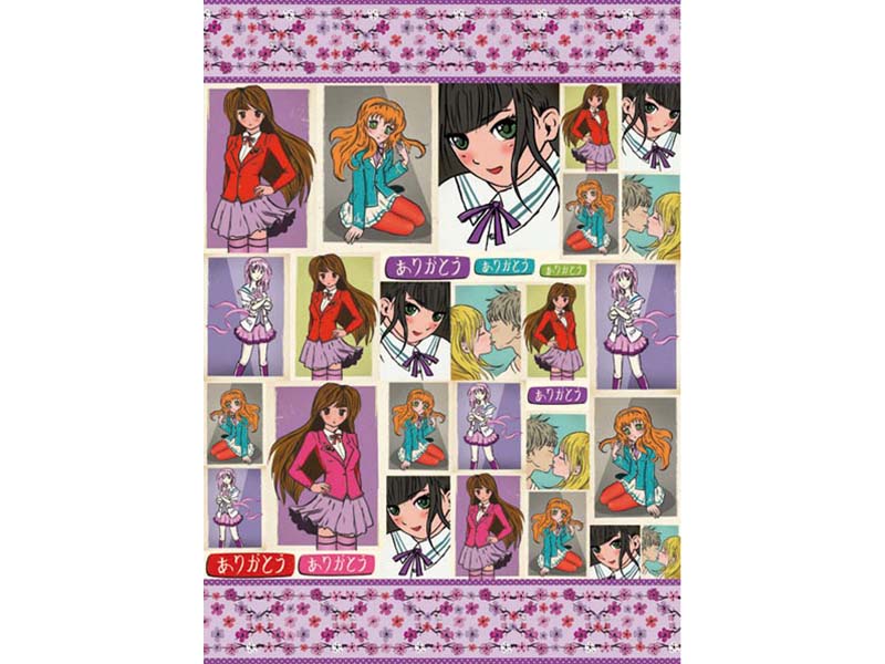 Štampani filc - Manga Style