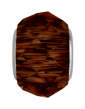 Swarovski BeCharmed Briolette Bead -braon