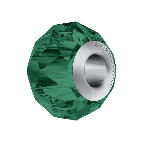 Swarovski BeCharmed Briolette Bead -zelena