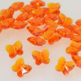 Swarovski Butterfly Bead- narandzasta