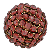 Swarovski Cry. Mesh ball - crvena