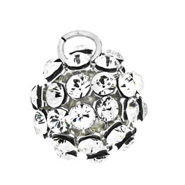 Swarovski Cry. Mesh ball- srebrna