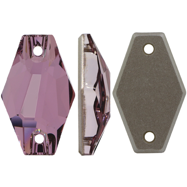 Swarovski Hexagon Sew-on Stone 