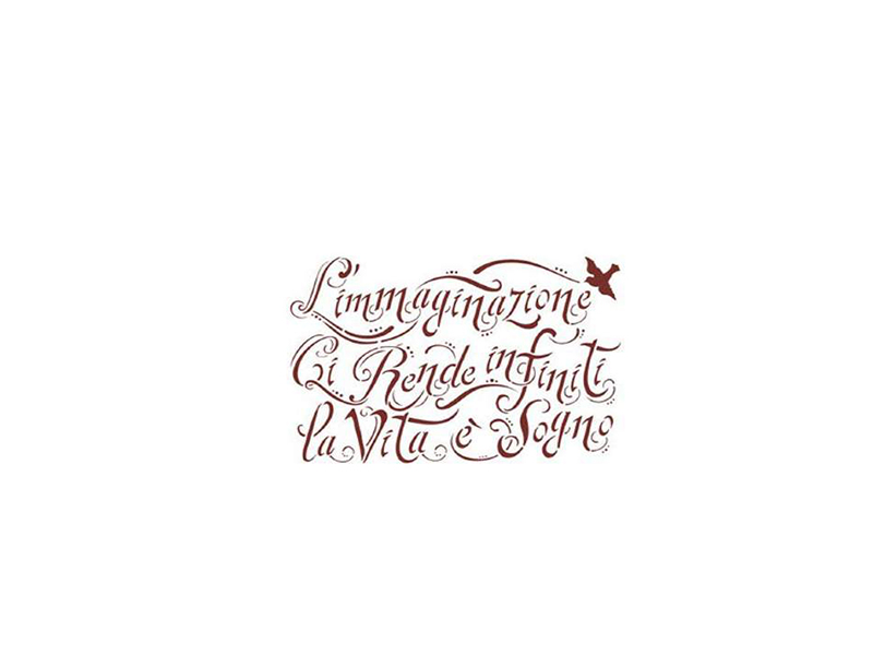 Transfer Za Tekstil - Poem - Brown