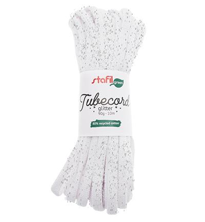 tubecord glitter 10m white