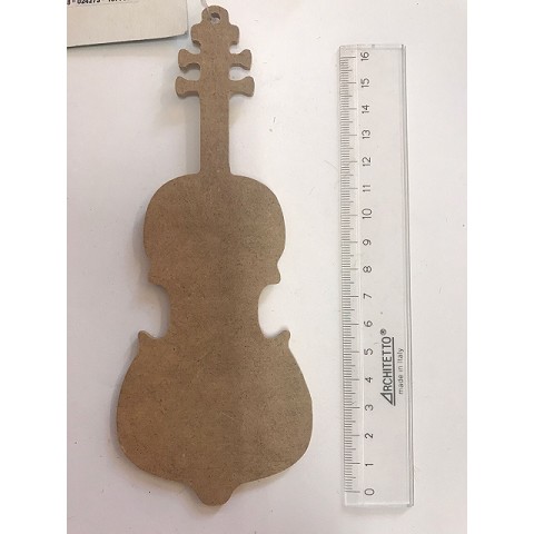 Violina Od Medijapana  - Cm. 7x18