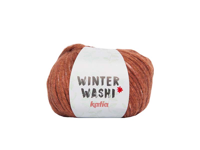 WINTER WASHI-KATIA Braon 47% Poliester, 20% viskoza, 13% akril, 10% moher, 10% poliamid