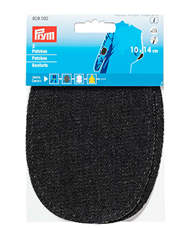 ZAKRPA PAR-JEANS CRNA