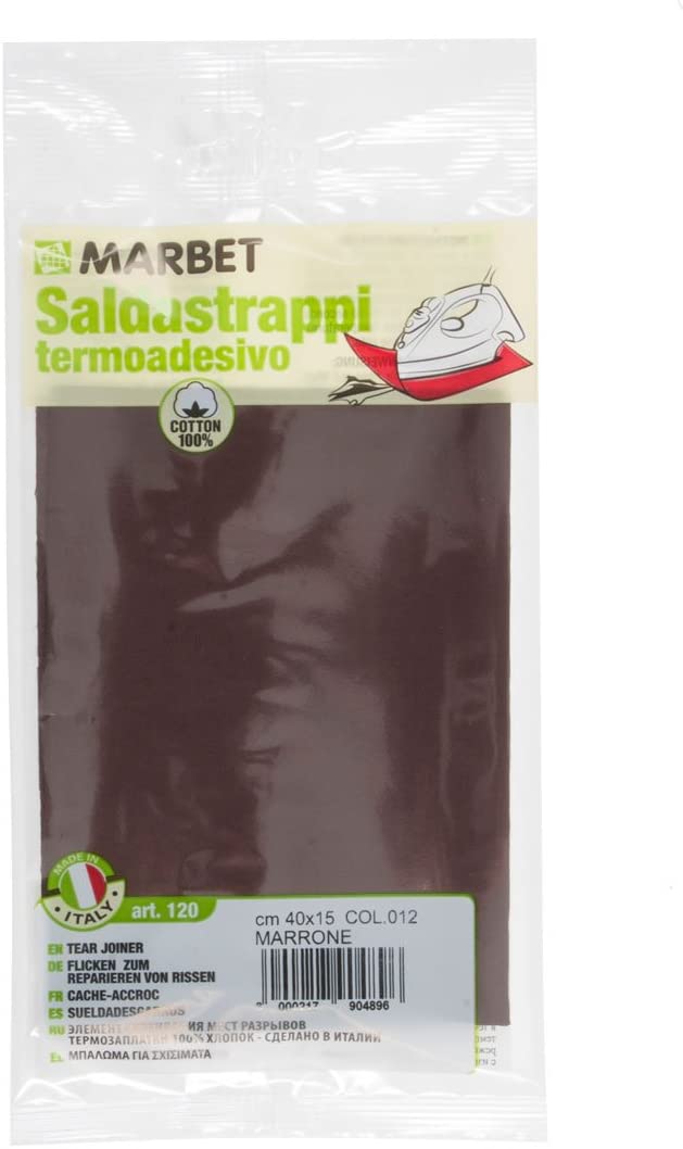 ZAKRPE  TERMOLEPLJIVE 100% PAMUK 40x15cm BRAON col.012