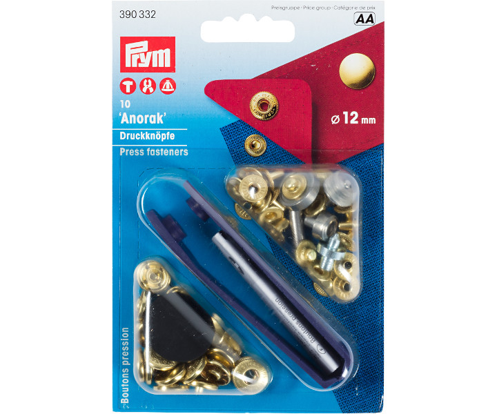 ZLATNI DRIKERI SA ALATKOM ZA POSTAVLJANJE 10 komada,12mm