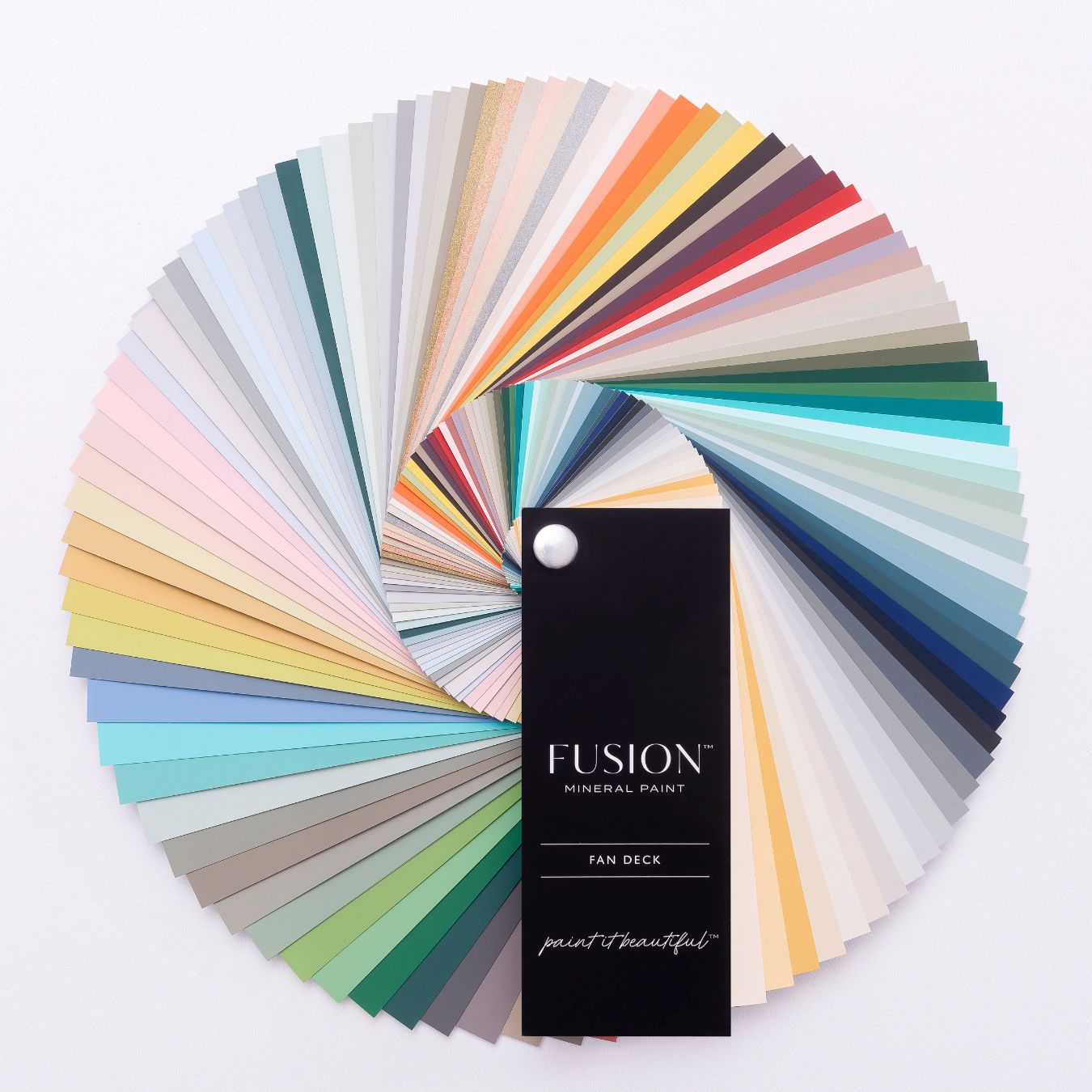 Fusion mineral paints